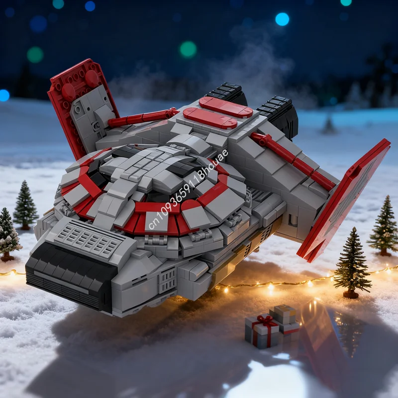 

1269pcs MOC Terran Valkyrie Gamesed Model Building Blocks Architecture Idea Education Christmas Gift Brick Toy Kids Birthday