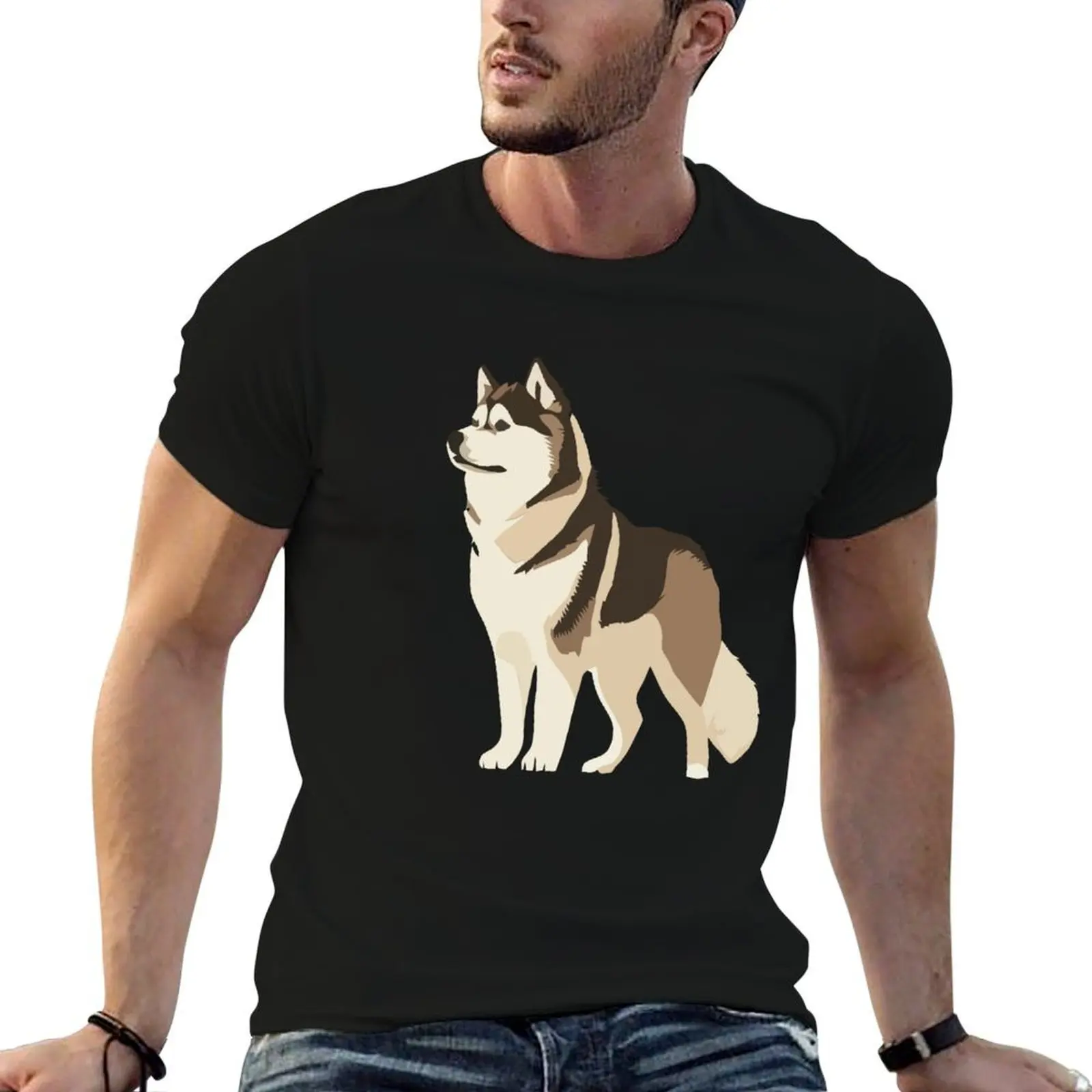 

Alaskan Malamute T-Shirt man t shirt graphic t shirts for man graphic vintage T-Shirt