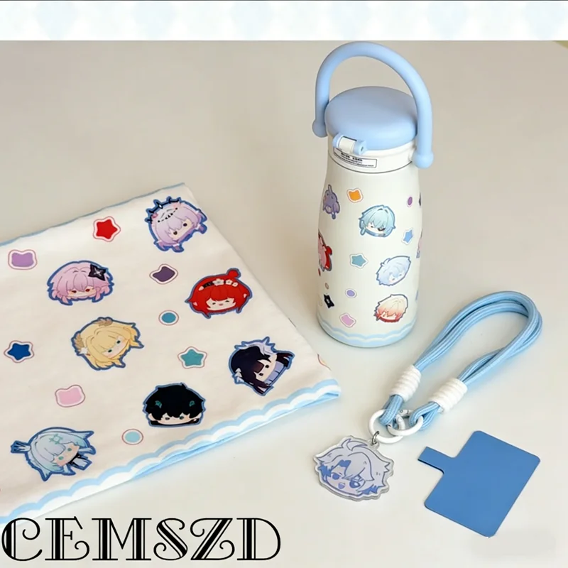 لعبة هونكاي ستار السكك الحديدية كريسوس وورثة Phainon المعلقات أنيمي الكرتون البطانيات الترمس مجموعات تأثيري اكسسوارات سلاسل المفاتيح الدعائم #1