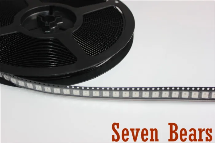 Individually Addressable WS2812B 5050 SMD RGB LED Chip Digital Pixels White/Black Leds DC5V 100~1000Pcs