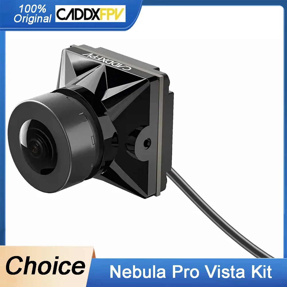 

Caddx Nebula Pro Vista Kit | HD Digital FPV Transmitter & Camera | 720P 120FPS 2.1mm 150° for DJI Goggles & FPV Drones