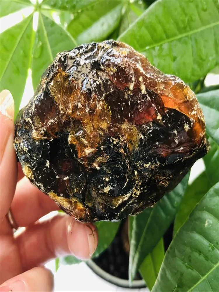 Hot!! Natural Amber Raw Stone Crystal Gem Collection Rough Rock Mineral Specimens Healing Home Decor