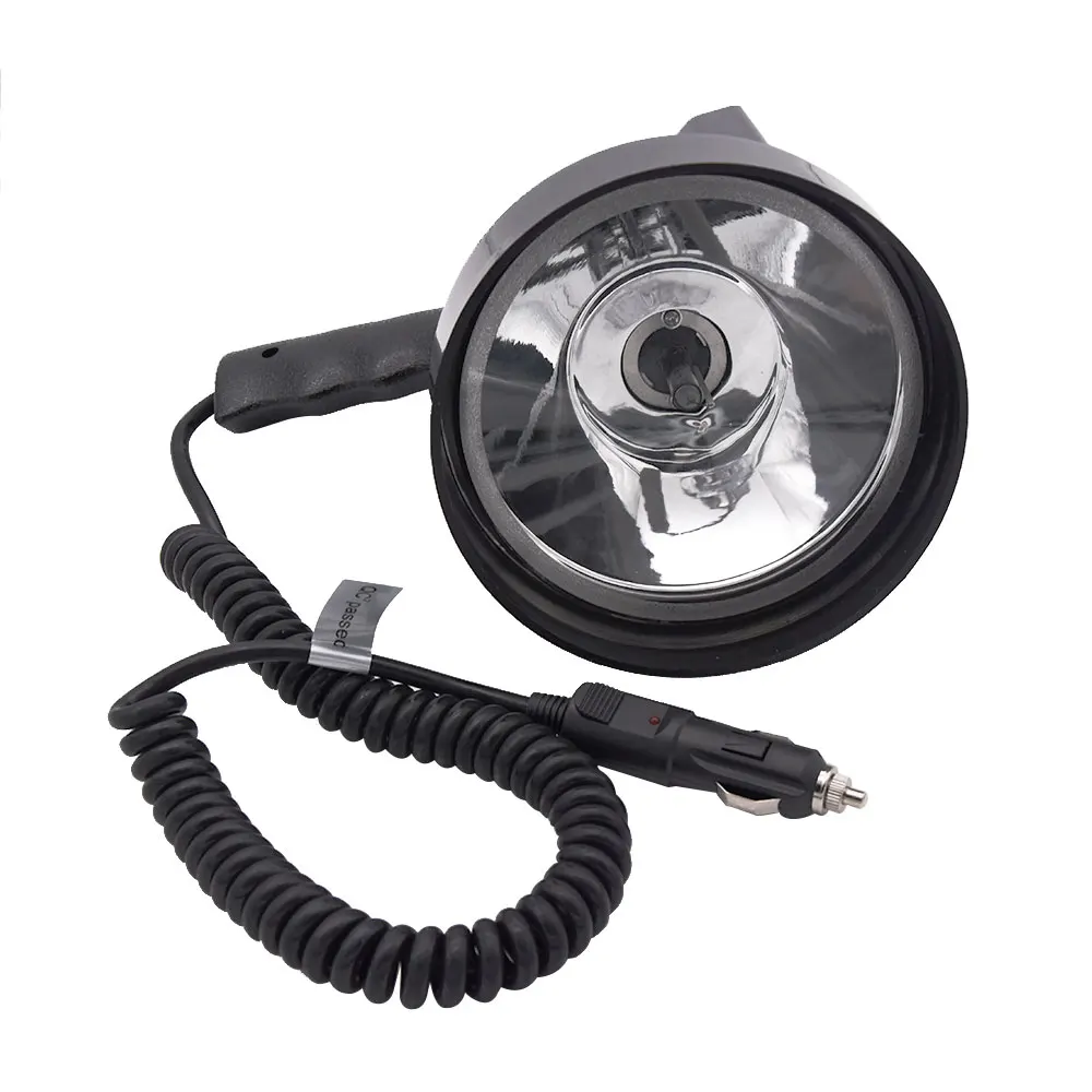 AD 12V 35W 5inch Car Xenon Hunting Lamp Handheld Spotlight Emergency Light Outdoor Searchlight Camping Hunting Fishing Boating
