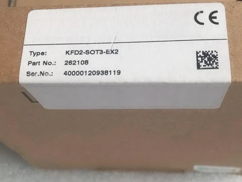 

Brand new KFD2-SOT3-EX2 KFD2 SOT3 EX2 hot-selling safety barrier, sufficient stock 1pcs Fast delivery