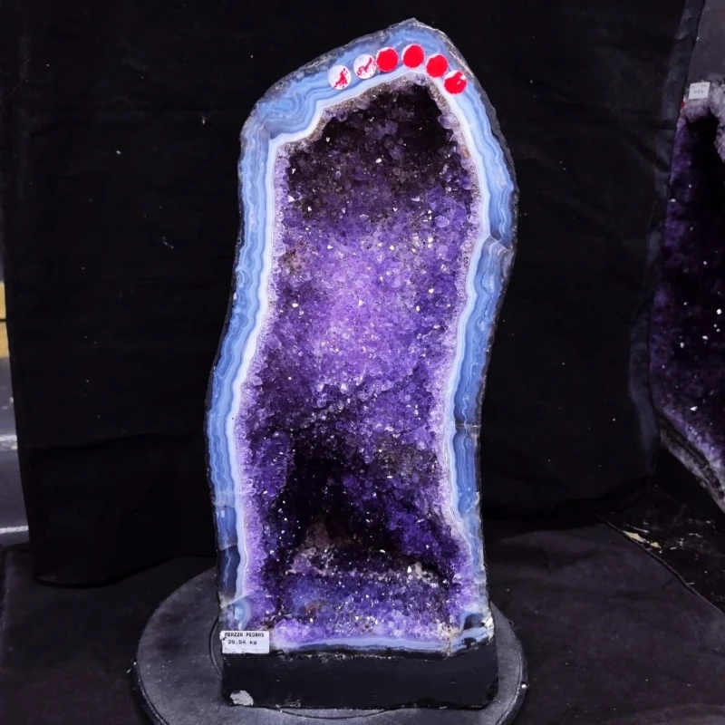 Boutique super amethyst cave large ornament natural rough stone collection