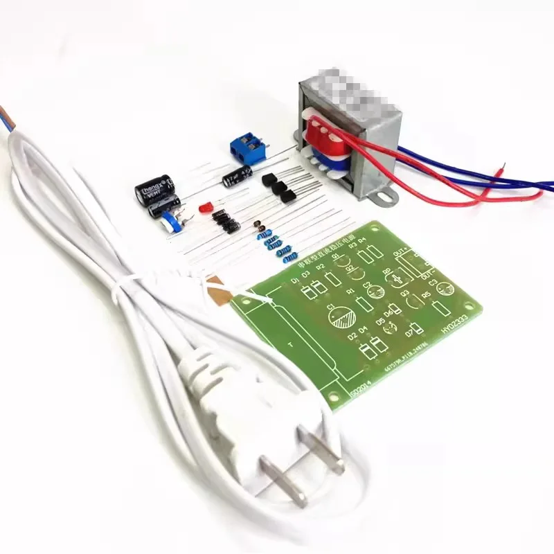 Series Adjustable DC Power Supply Kit Electrical Training DIY Voltage Regulation MOQ 5 Pieces