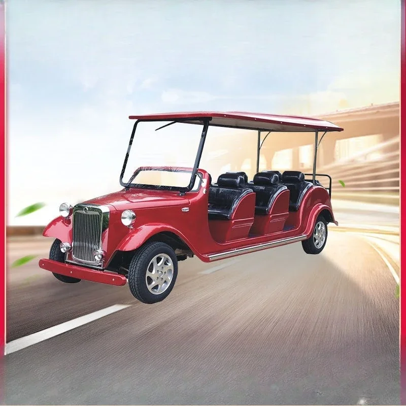Eleven-Seat Classic Car Vehicle , Four-Wheeled