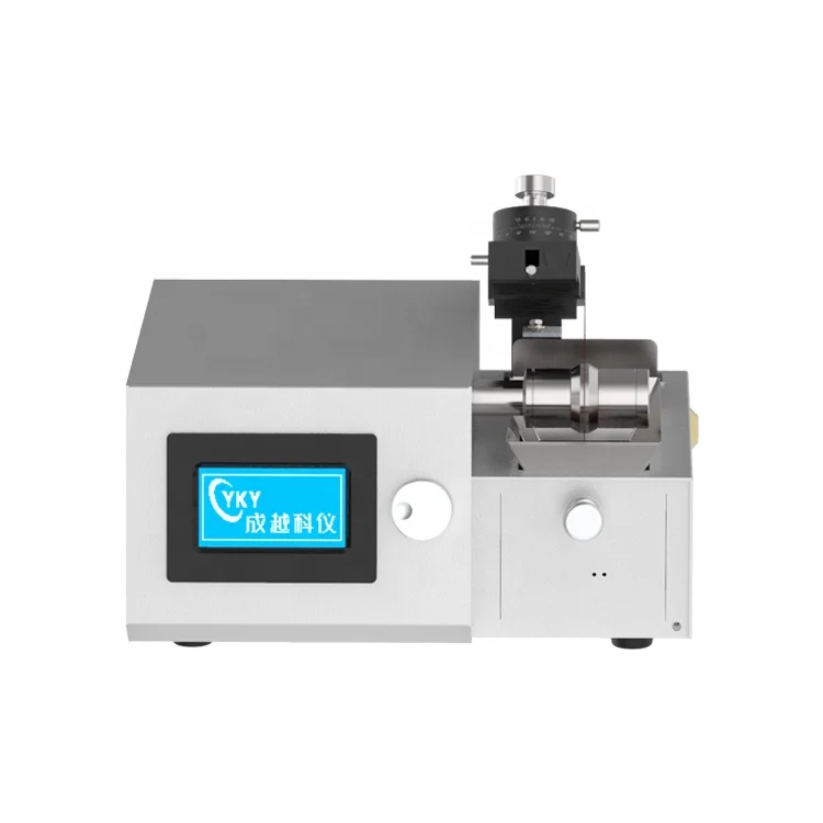 Lab Slow Speed Auto diamond cutting machine for Organic polymer materials