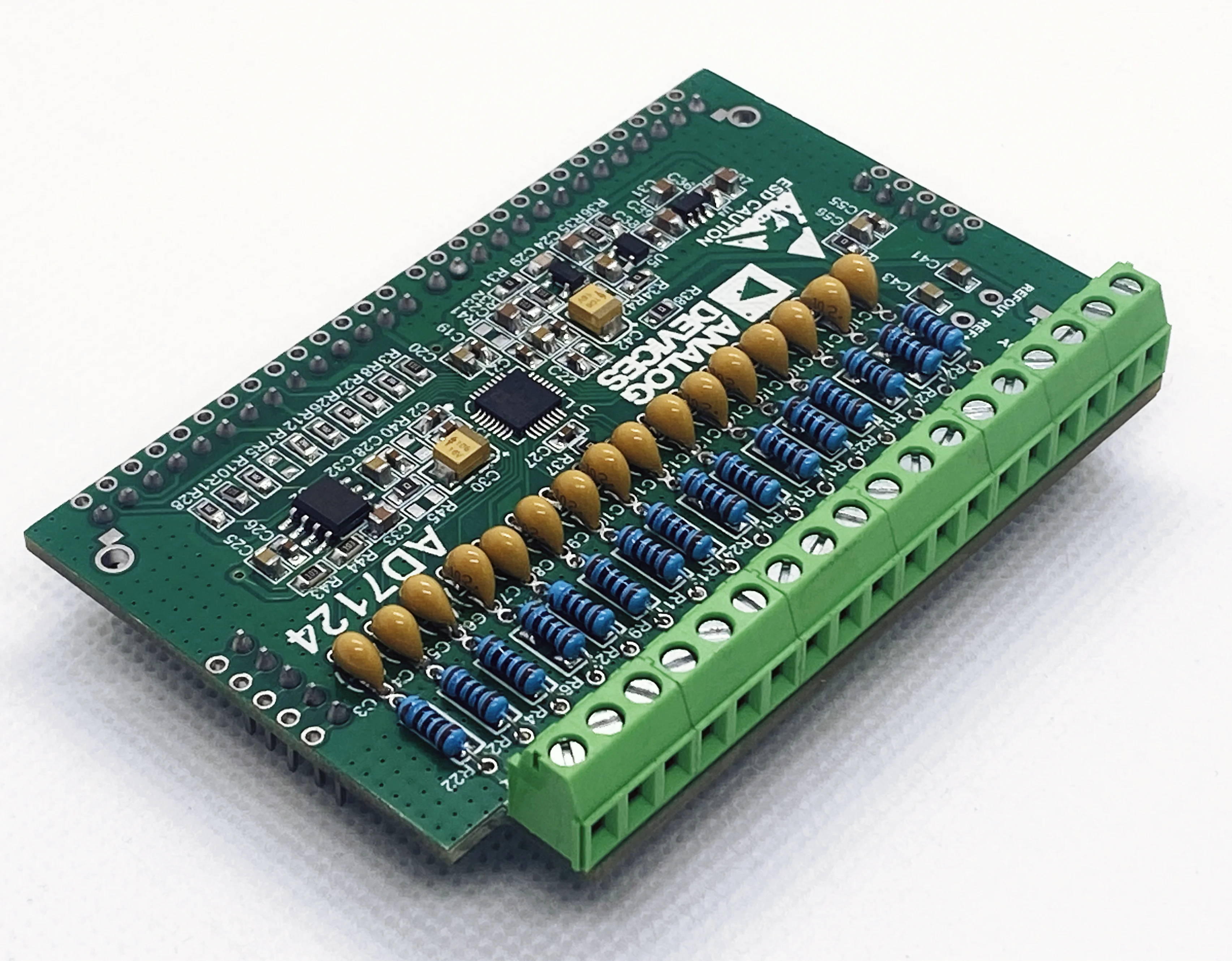 

AD7124 AD7124 module 24 bit ADC signal acquisition thermocouple weighing RTD PT100