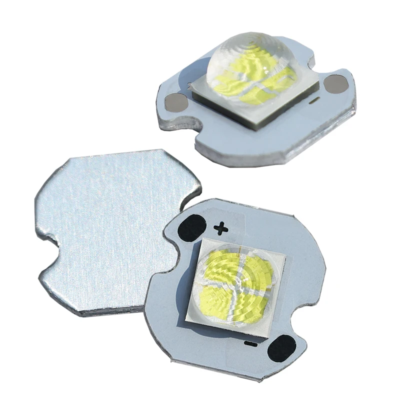 5pcs LED 10W 12V 18W20W XHP50 Cold White 6500-7000K Chip 5050SMD Bead Diodes With12mm PCB For DIY Flashlight Parts Bicycle Car H