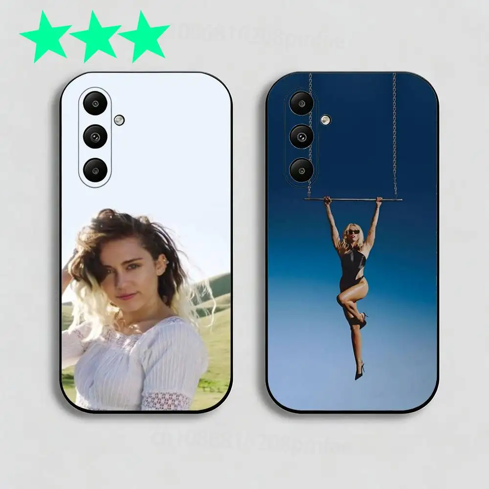 

M-Miley Cyrus Singer(2) Phone Case For Samsung GalaxyA20,21,,40,41,51,71 Ultra Protective Phone Shell