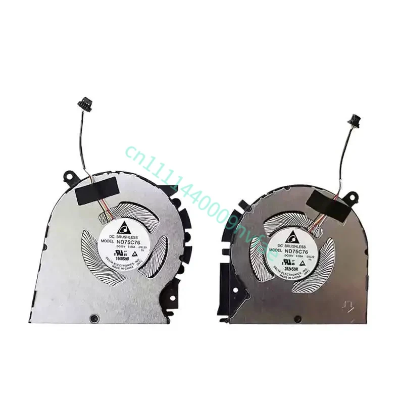 New Original CPU and GPU Fan For ASUS VivoBook Pro 14 OLED K3400P M3401QC QE 14X M7400Q M7400QE M7400QC X7400PC N7400P 0.2