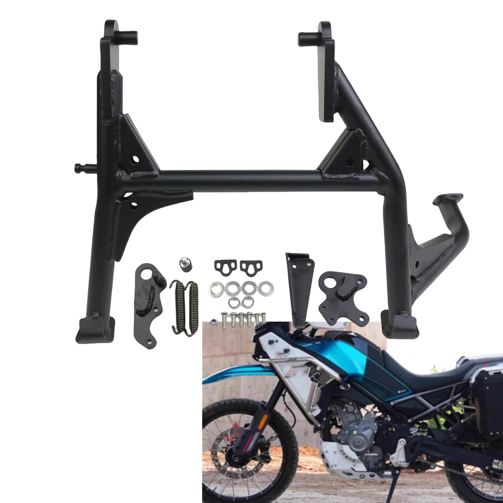 Motorcycle Centerstand Center Kickstand Foot Stand Support For CF MOTO 450MT 2024