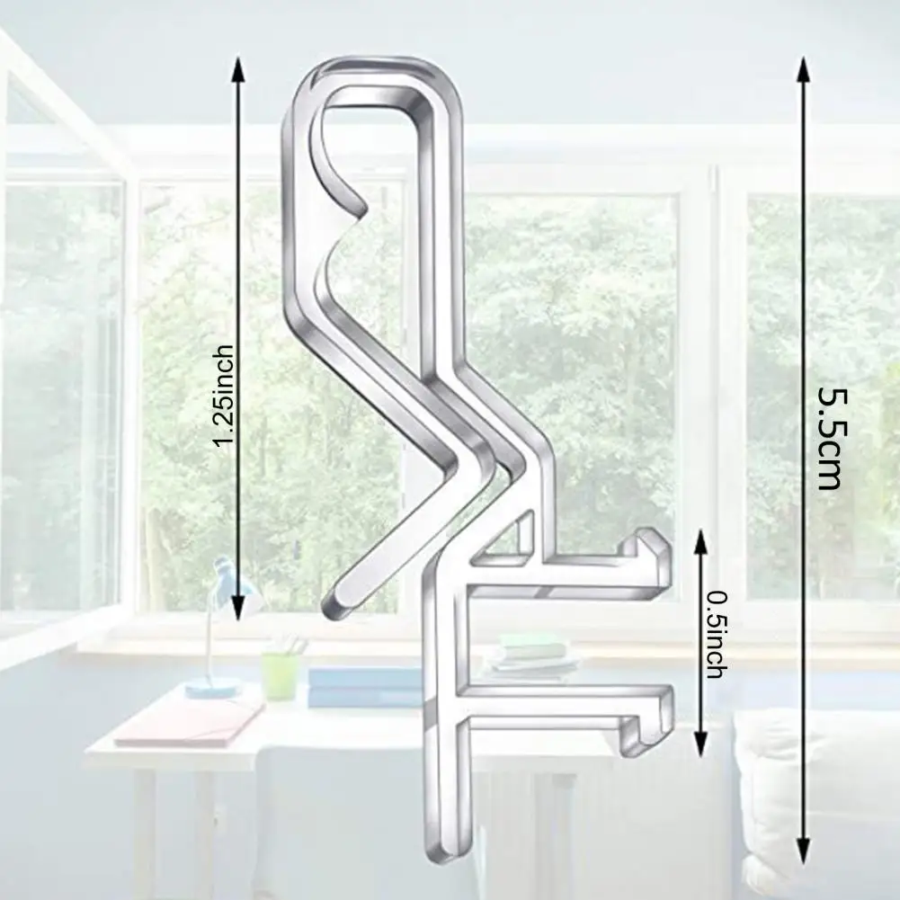 Window Blind Clips Plastic Valance Clips for Blinds Hidden Window Blind Replacement Clips Easy Installation Blind for Home