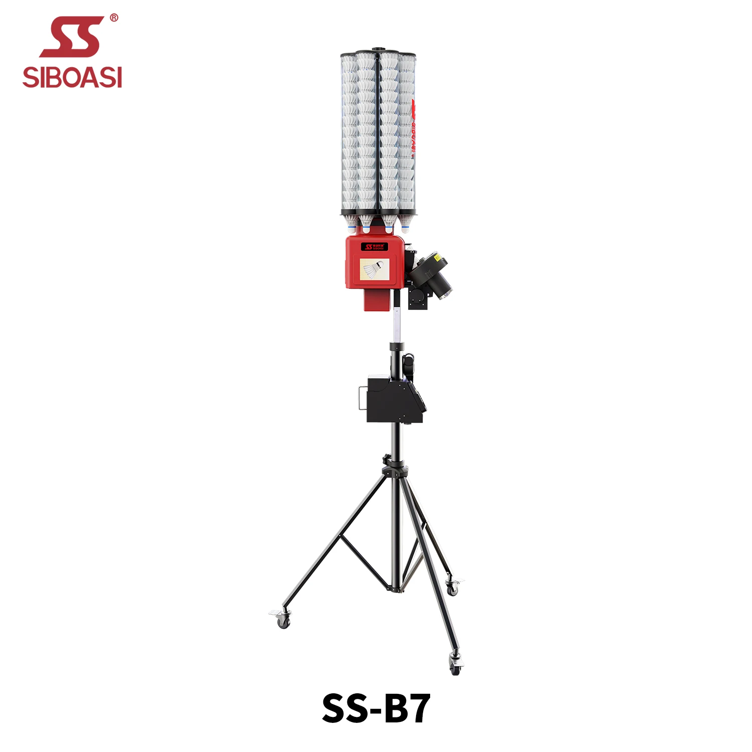 

SIBOASI Thrower Badminton Launching Shuttlecock Feeding Machine B7