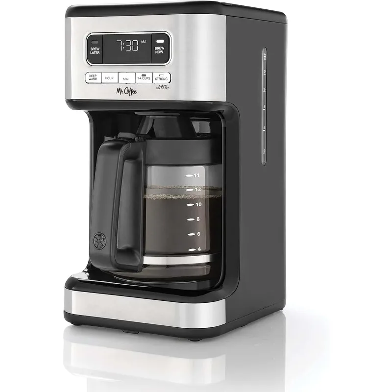 

14-Cup Programmable Coffee Maker, Stainless Steel