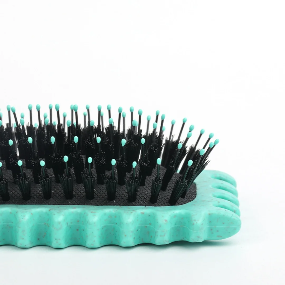 Curly Hair Brush Gentle Detangling Hairbrush Scalp Massage 3-in-1 Multifunction Curl Comb Defining Curly Hair Styling Tools