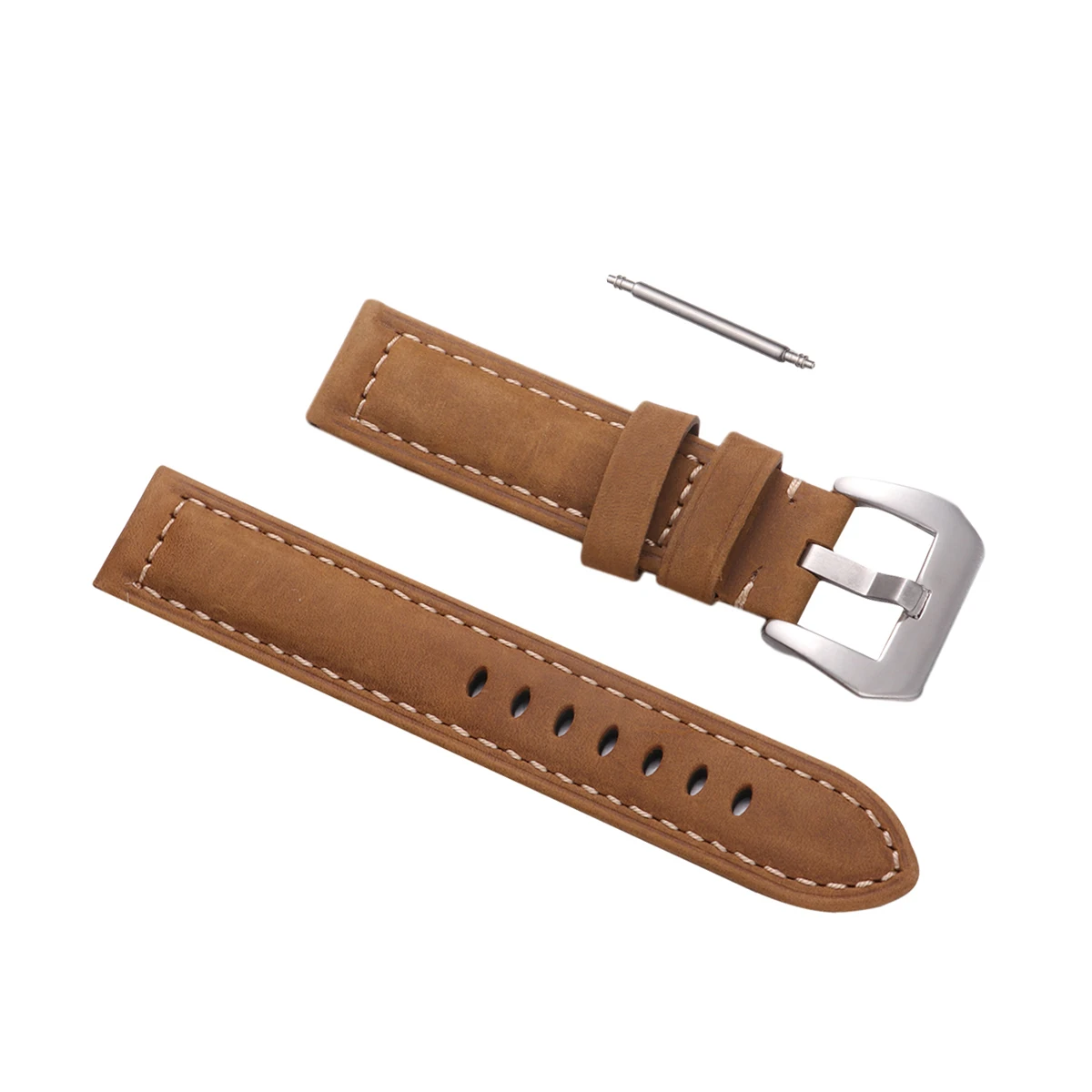 

1Pcs 22Mm Watchband Stylish Buckle Easy Install Resizable Secure Fit Universal Large Dial Vintage Replacement