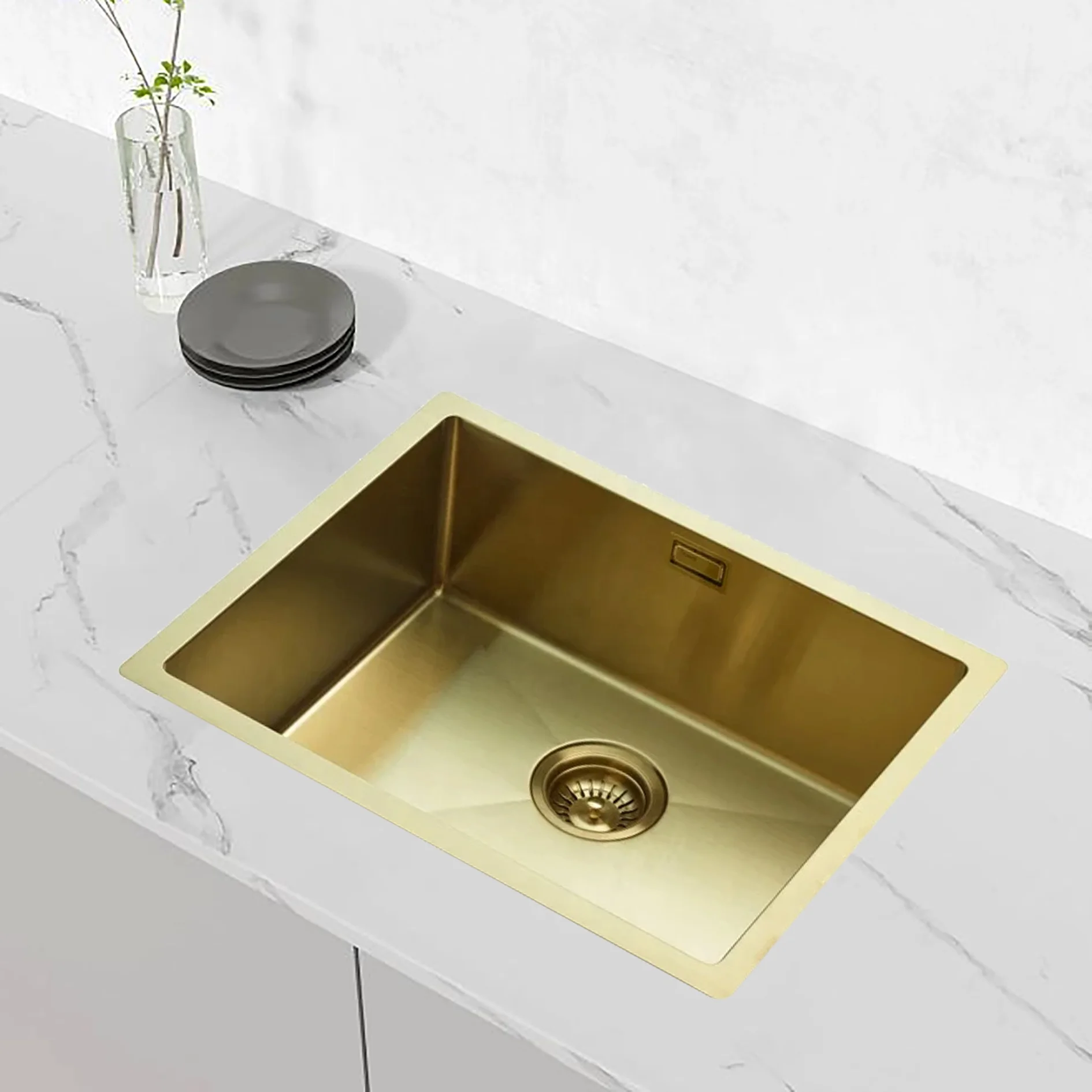 

High Quality Nano Coated Handmade Topmount Stainless Steel Korea Style Kitchen Sink