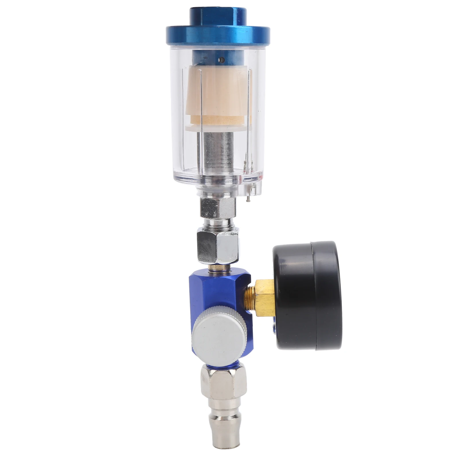 Air Pressure Regulator Spray Pneumatic Gun Air Regulator Gauge Inline oil Water Trap Filter Separator Air Regulator Auto Parts