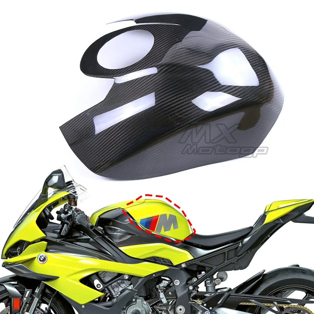 

Motorcycle Carbon Fiber Fuel Tank Cover For BMW M1000RR M1000 RR 2020 2021 2022 2023 2024 Racing Tank Fairing Protector