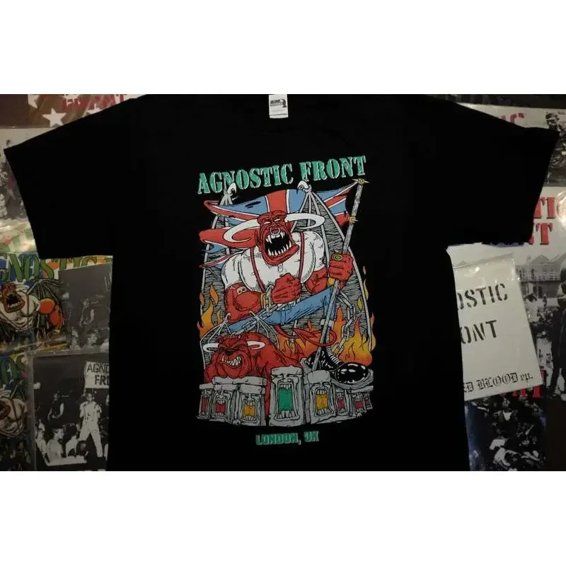 AGNOSTIC FRONT limited shirt Madball Warzone NYHC Hardcore rare Medium