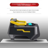 150PSI DC/AC 12V-230V Motorcycle Air Compressor Pump Digital Tire Inflator with Pressure Gauge Cars Portable Auto Inflation Kit
