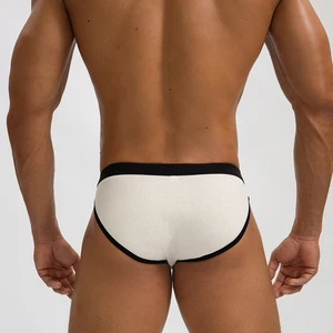 Sexy Herrenkleidung, weiche Unterhose, bequeme modale Unterhose, Höschen großer Penisbeutel 8 Hauptverkäufe Cueca, die den Penis aufliegt - №3