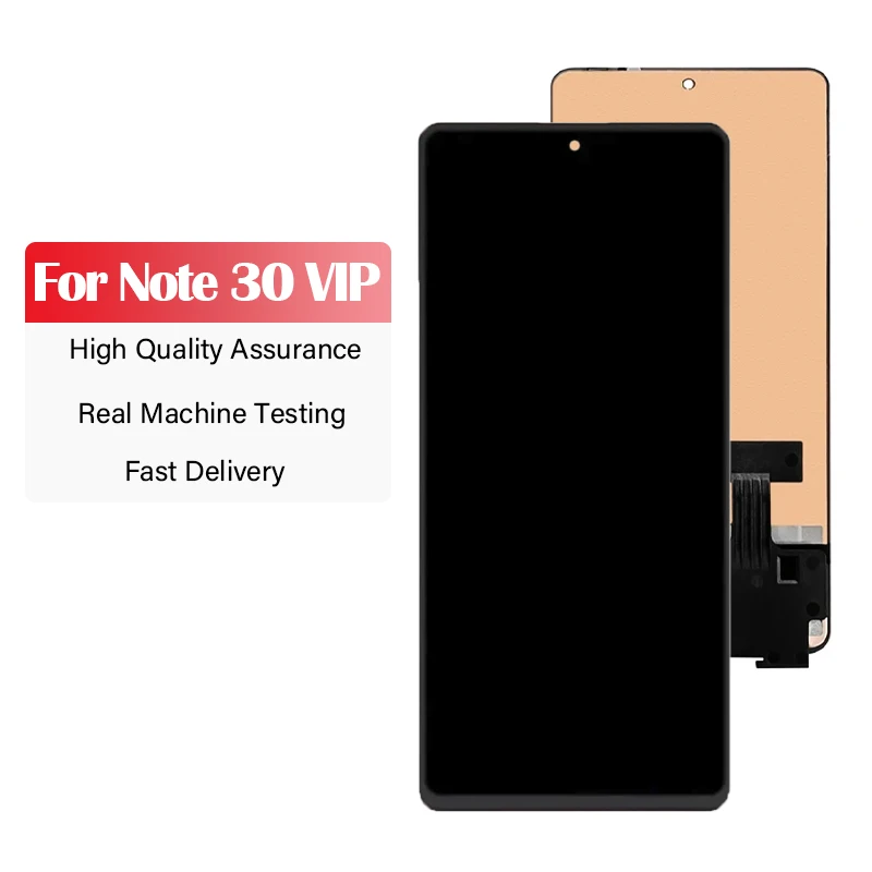 LCD Screen for 6.67 inches Infinix Note 30 VIP X6710 LCD Touch Screen Digitizer Assembly with Repair Tool and Glue For x6710 lcd