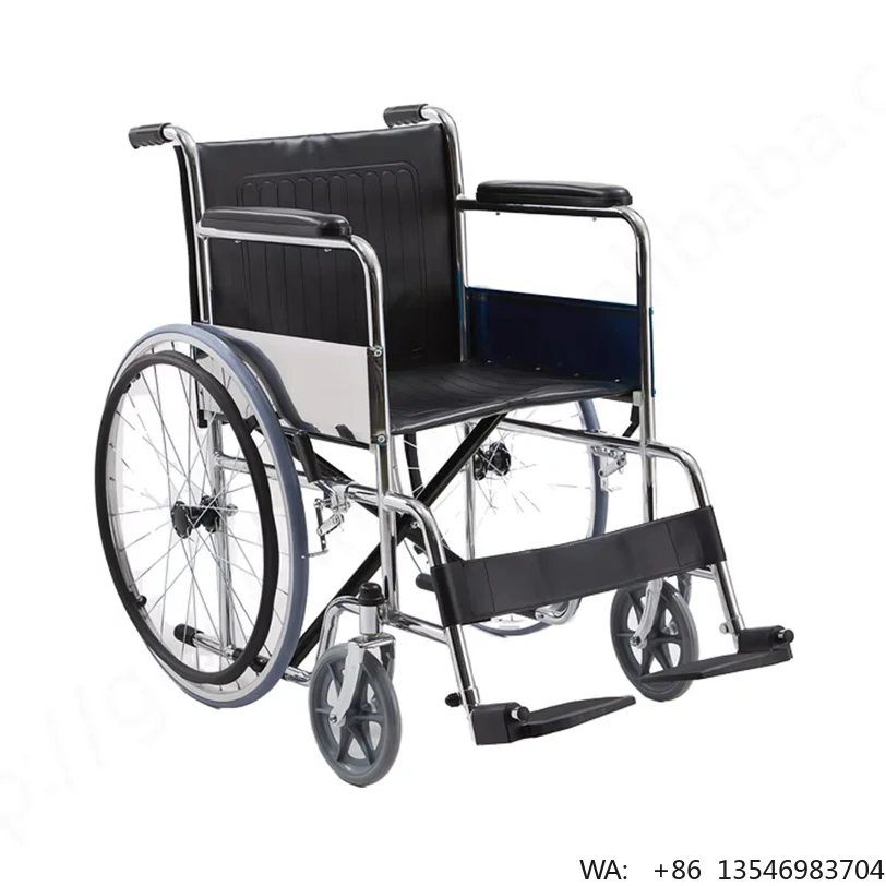 New Product Steel Manual Wheelchair KJT601E Light Weight Foldable Wheel Chair Multifuncional Wheelchair