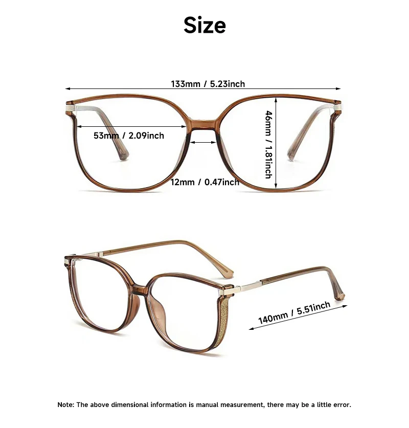 Mode Lesebrille Frauen Anti-blau Licht Brillen Frau Rezept Brillen Blockieren Blau Licht Leser – Detail 5