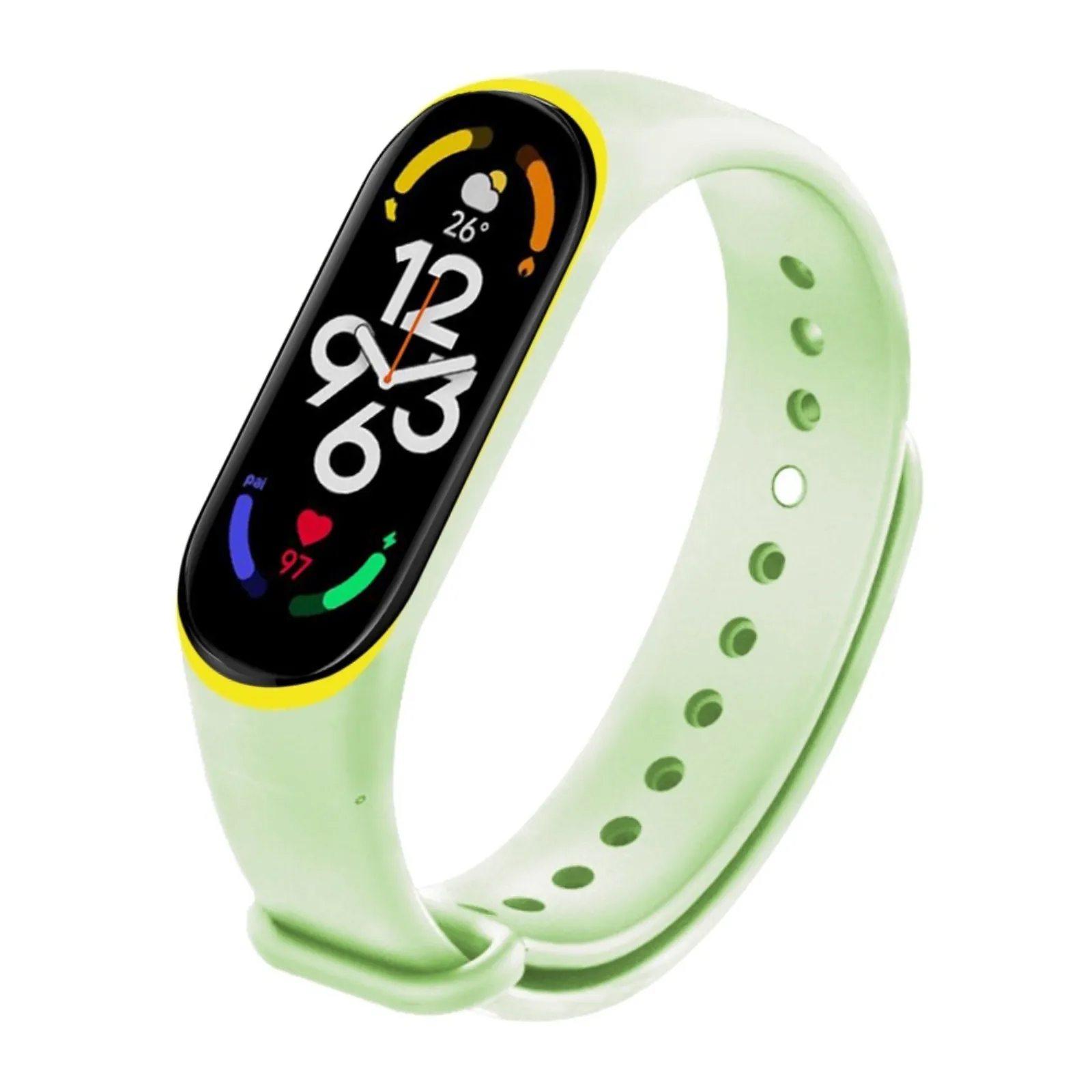 Wysokiej jakości dopasowana do Xiaomi Mi Band 7 \ 7 Nfc inteligentna bransoletka świecąca silikonowa bransoletka