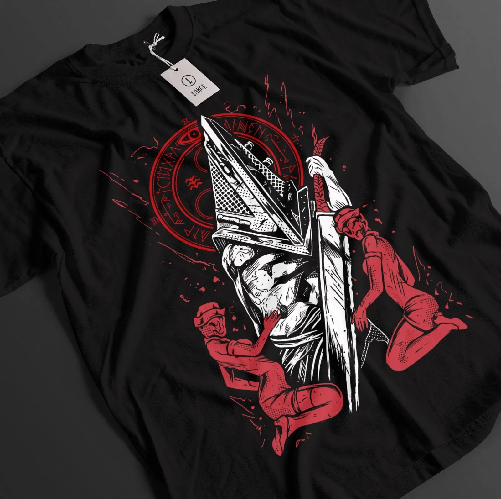Silent Hill Shirt Pyramid Head Tshirt James T-Shirt Heather Top Alessa Anime Tee