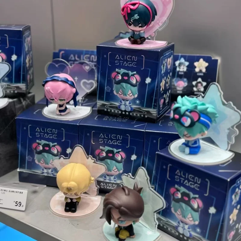

Alien Stage Free Stage Baby Series Blind Box Animation Peripherals Surprise Xmas Mysterious Surprise Doll Figure Model Gift