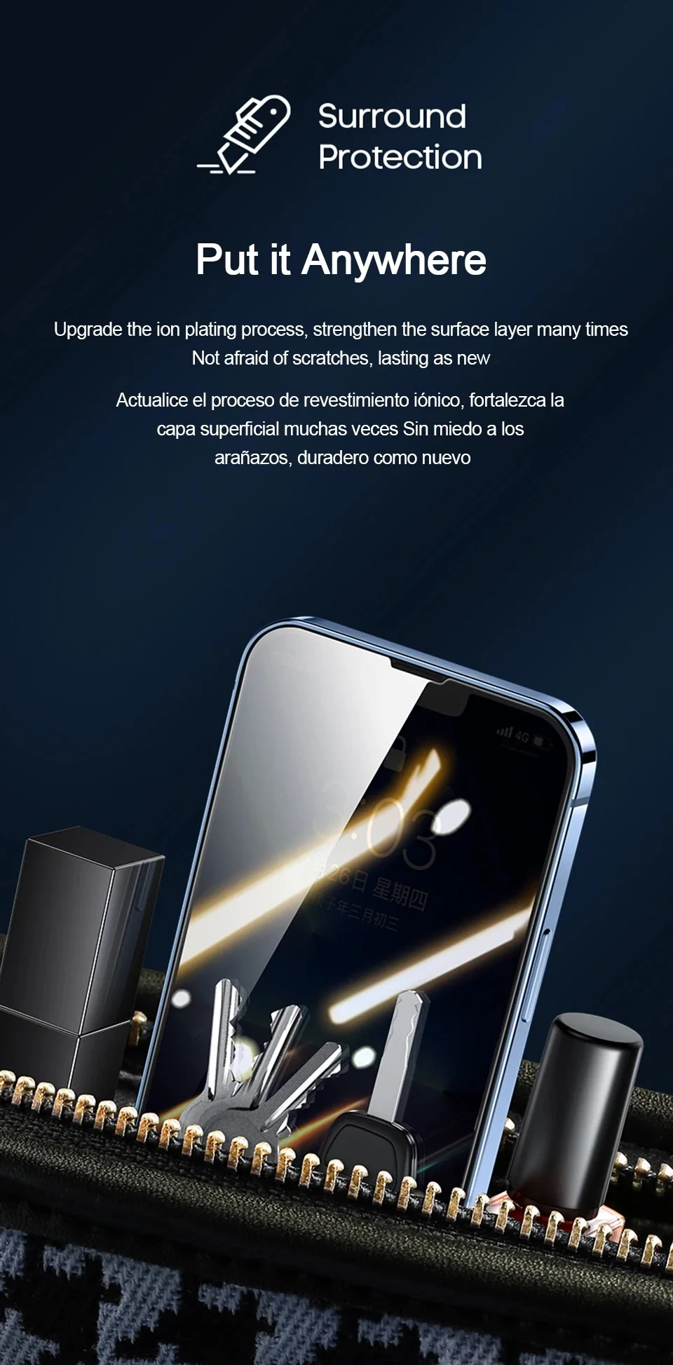 1-3 Stück Displayschutzfolie für Honor 200 Pro 500 400 90, Anti-Spy, Privatsphäre, automatische Anbringung, gehärtetes Glas, Magic 7 6 8 Pro 5 Lite Glas – Detail 10