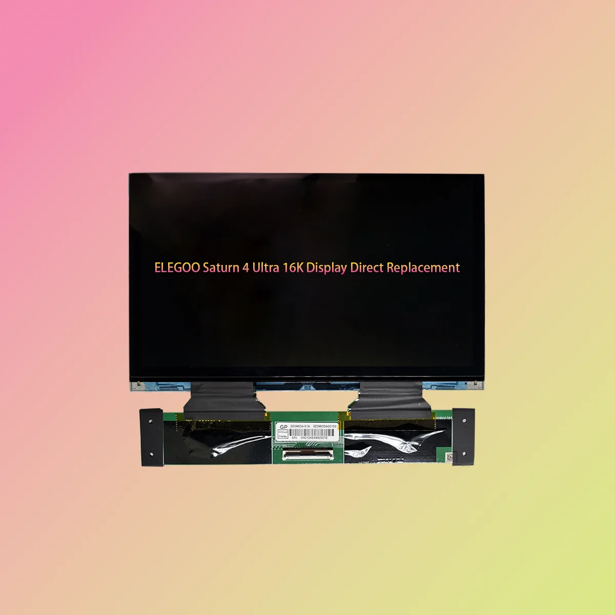 10 Inch 16K LCD Display Spare Part For ELEGOO Saturn 4 Ultra 3D Printer 4mm Support Glass Ready To Install