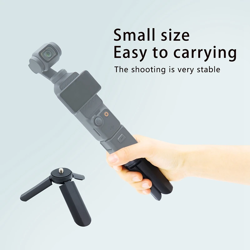 1 Piece Desktop Mini Tripod Replacement Accessories For DJI Osmo Pocket 3 Handheld Gimbal Phone Stabilizer Holder Stand Base