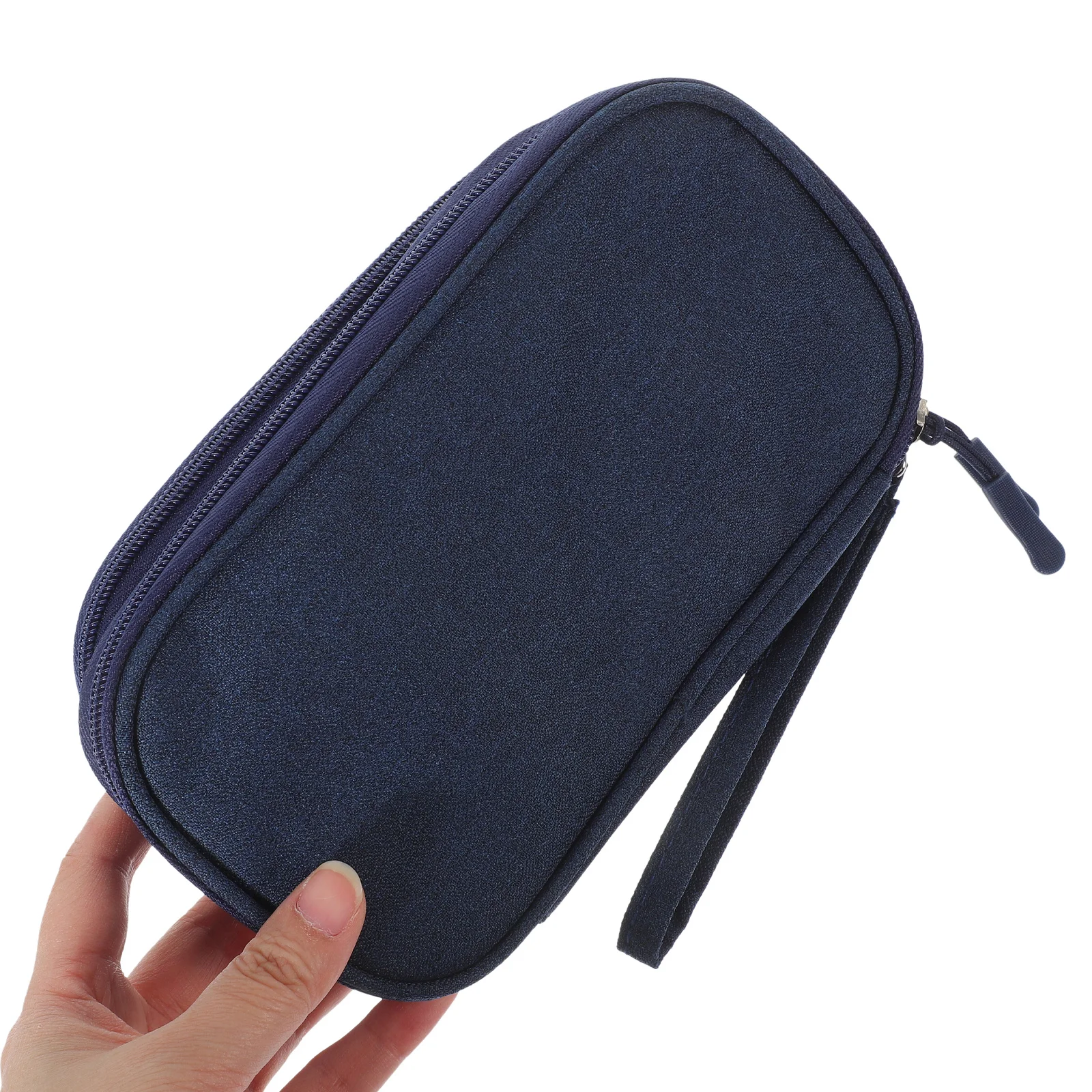 

Digital Accessories Organizer Bag Compact Travel Electronics Storage Case Dual Layer Cable Power Bank Earphone Organizer