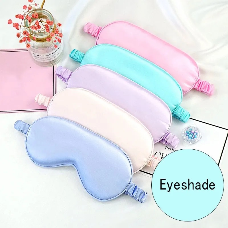 

1Pc New Eyeshade Sleeping Eye Mask Cover Eyepatch Solid Portable New Rest Relax Eye Shade Eyeshade For Home/Travel