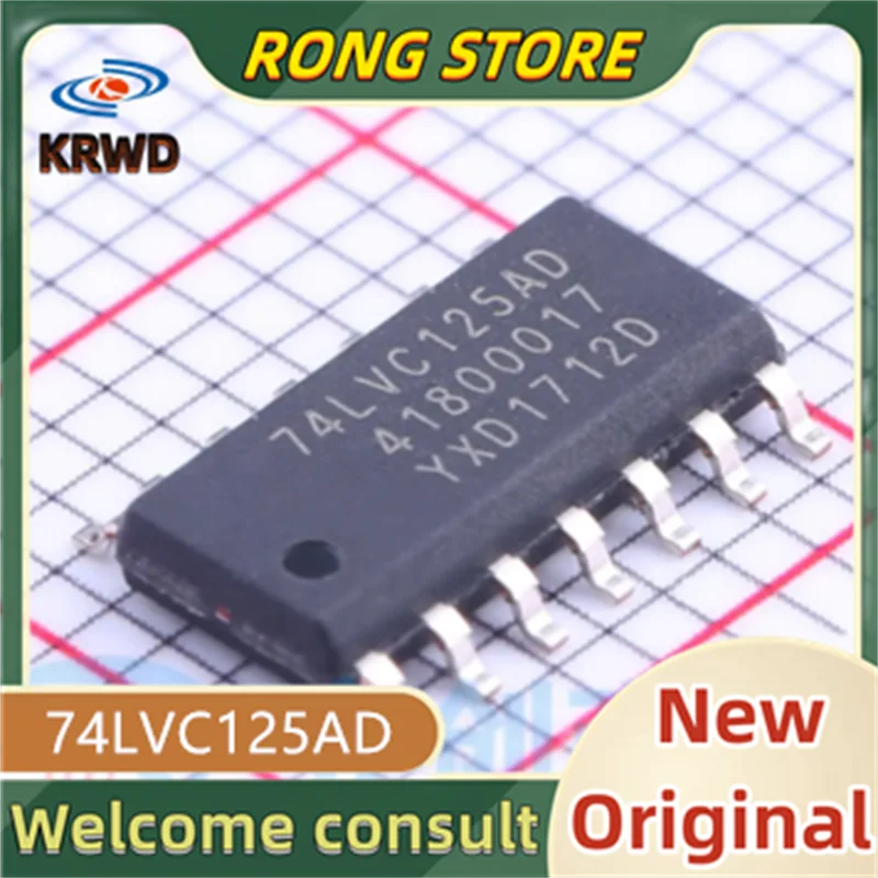 30PCS 74LVC125AD New and Original 74LVC125AD,118 74LVC125A 74LVC125 LVC125