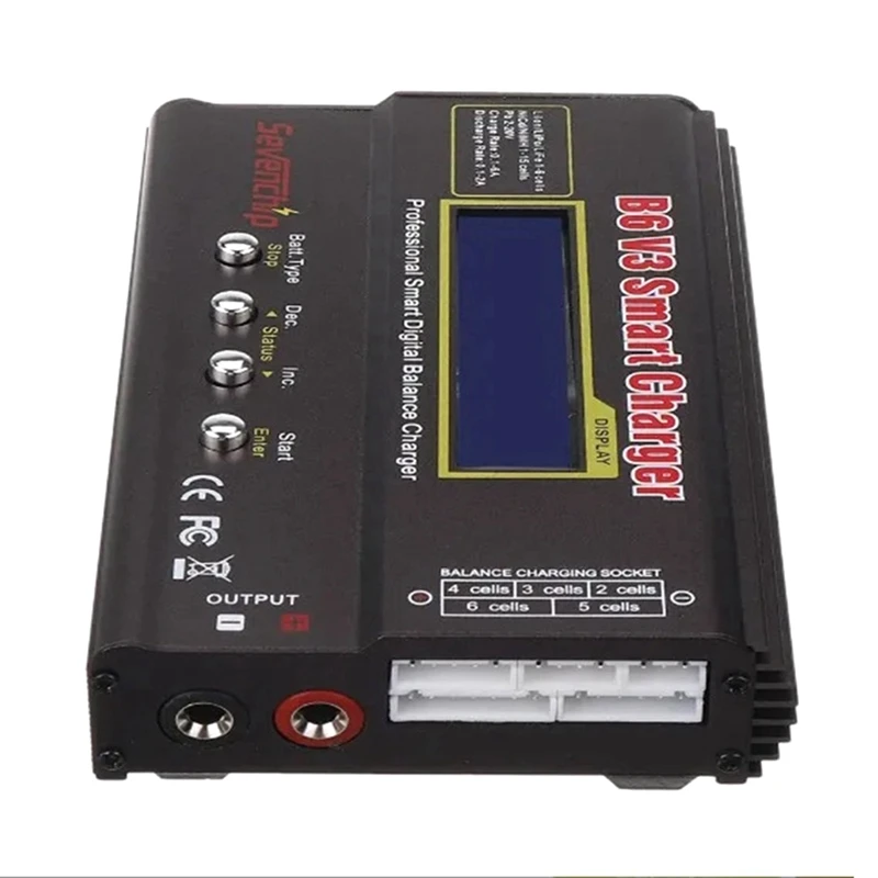 B6 V3 Digital RC Lipo Nimh Battery Balance Charger+AC POWER 12V 5A Adapter For Rc Drone Car Boat US Plug