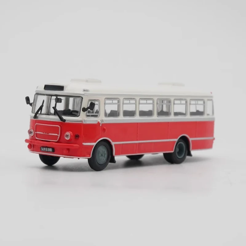 IXO Diecast 1:72 Scale SAN H100B Bus Alloy Car Model Finished Product Static Model Simulation Toy Collection Gift Display