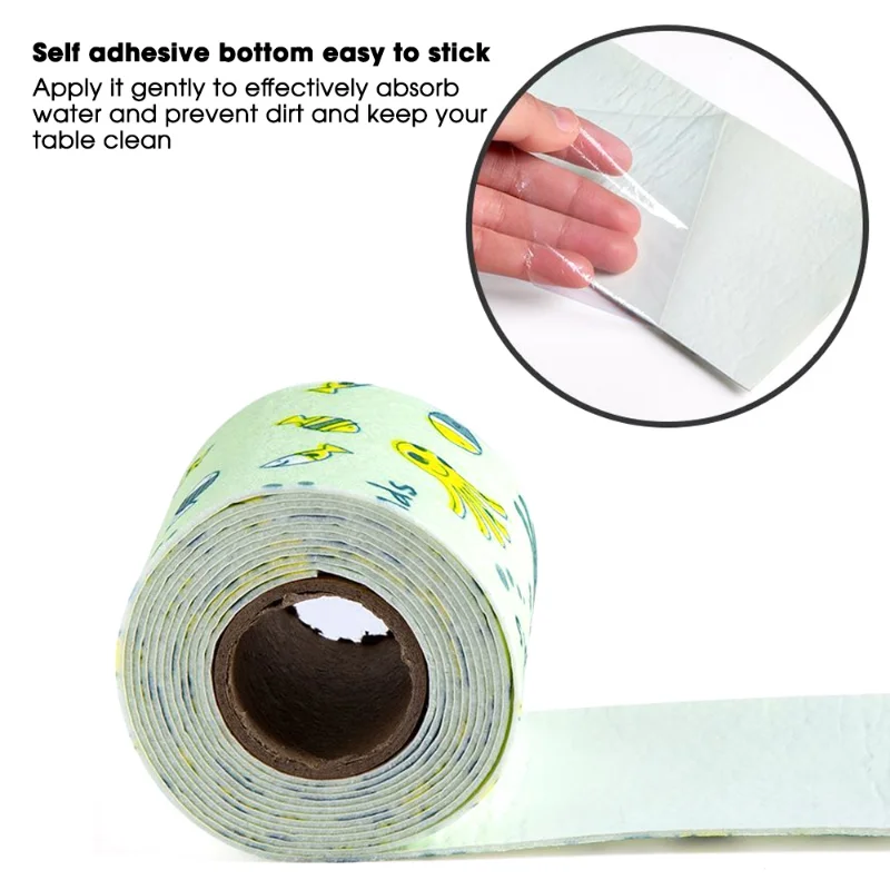 Self-adhesive Sink Tape Kitchen Waterproof Sticker Window Glass Moisture-absorbing Sticker Bathroom Toilet Non-woven Fabric Tape