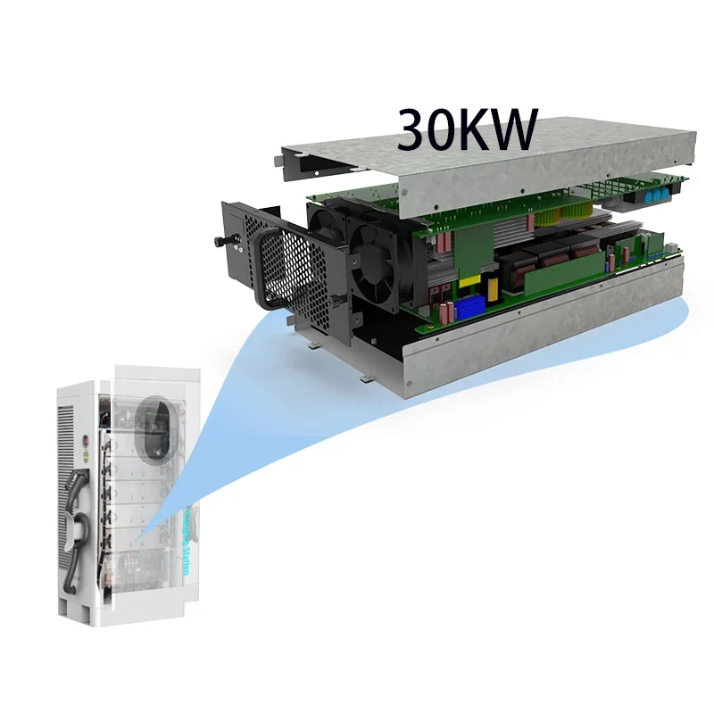 

GBT IEC CCS DC Ev Charge Control Modul Fast 20KW 40KW 30kw dc-dc ev charger modul 30kw Ev Charging Power Module