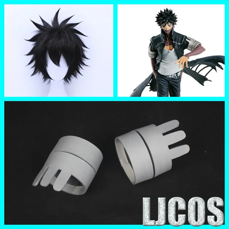 アニメヒーローアカデミア ダビ コスプレ小道具 火災轟コスプレ小道具 ウィッグ 武器小道具 ハロウィン コミコン 女性 男性 ロールプレイ用