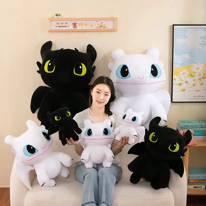 30cm-45cm Toothless Dragon plush toy, How to Train Your Dragon Toothless Dragon, cute holiday gift