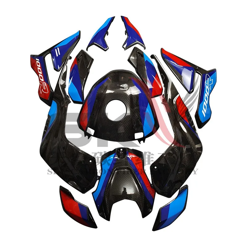 

Suitable for BMW s1000r Thunder 2020 2021 2022 2023 2024 carbon fiber dry carbon deflector hood tank hood tank side panel