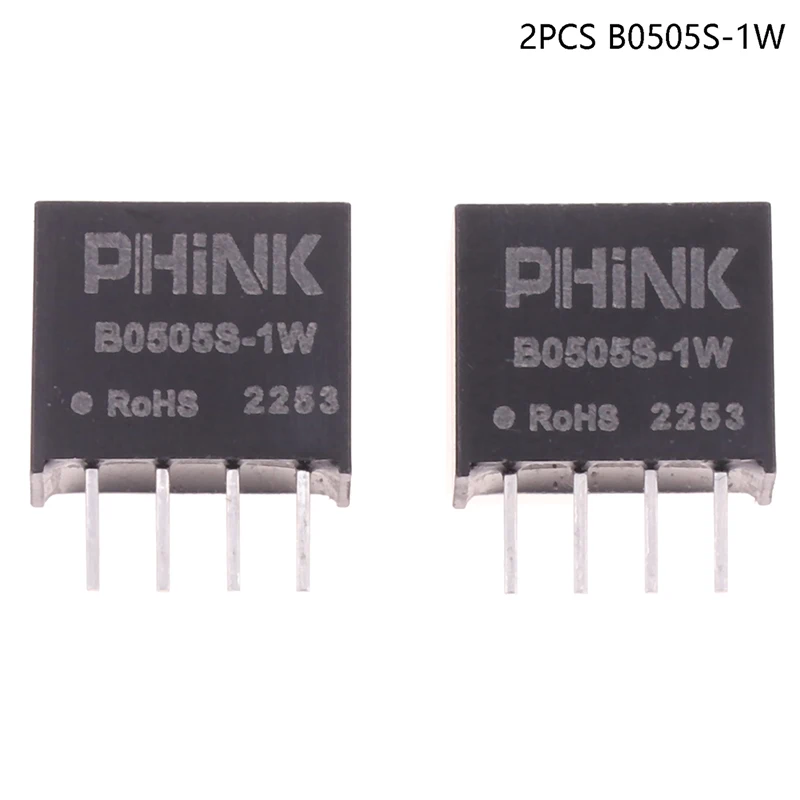 2Pcs/lot B0505S-1W B0505S B0505 SIP-4 IC New original isolated power supply 5V to 5V