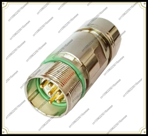 1pc m23 aviation plug 12-core 17-core encoder socket male pin-external thread straight head