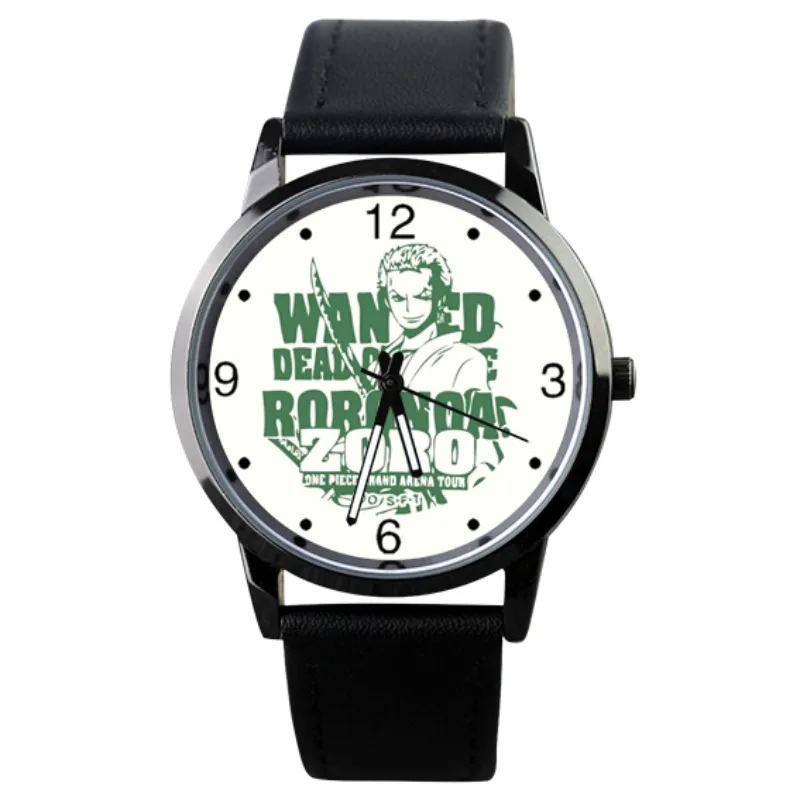 Nuovo stile Anime One Piece Rufy Ace Sabo Solon Shanzhina Mei Creativo Periferico Cartoon Orologio per il tempo libero Decorazione Forniture